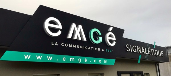 SIGNALÉTIQUE & ENSEIGNES : Enseigne lettres découpées à Saint-Malo