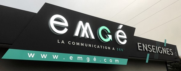 SIGNALÉTIQUE & ENSEIGNES : Enseigne lettres découpées à Saint-Malo