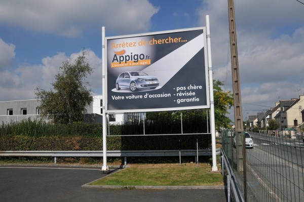 SIGNALÉTIQUE & ENSEIGNES : Panneau 4 x 3 à Saint-Malo