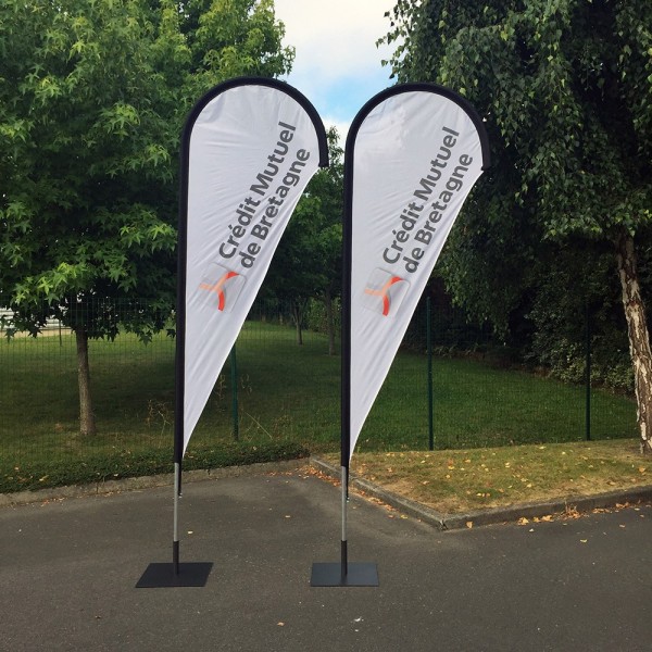 SIGNALÉTIQUE & ENSEIGNES : Voiles publicitaires à Saint-Malo