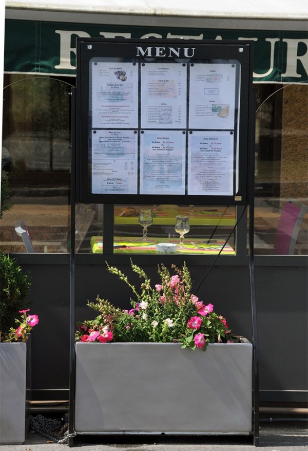 RESTAURATION : Porte-menus à Saint-Malo