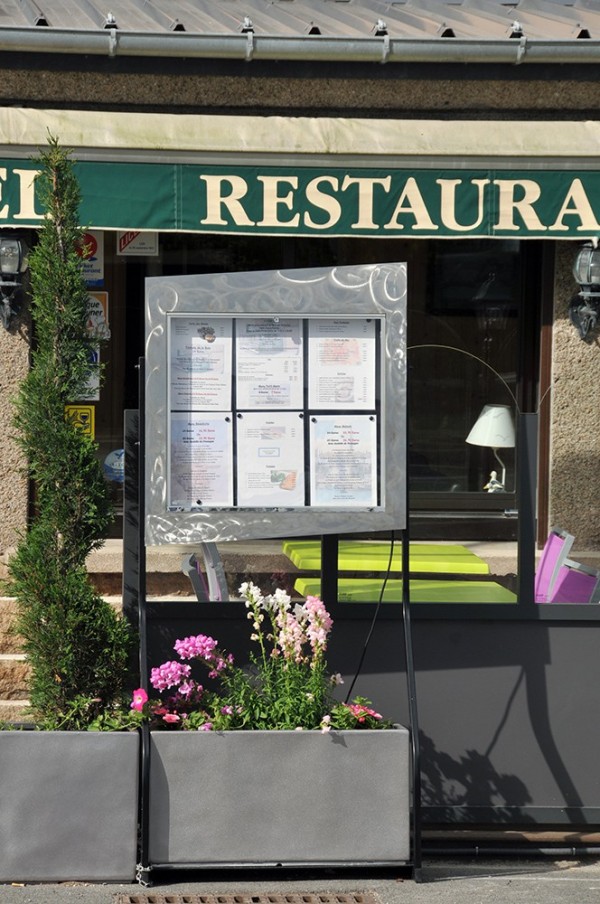 RESTAURATION : Porte-menus à Saint-Malo